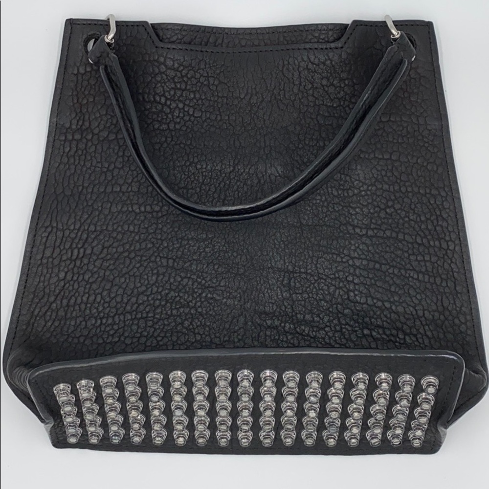 Alexander Wang Black Pebbled Leather Darcy Hobo